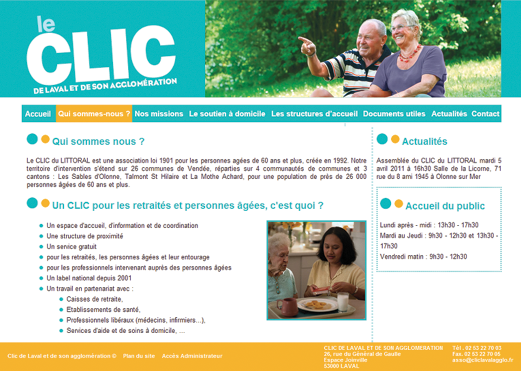 CLIC Laval Agglo | 2011
